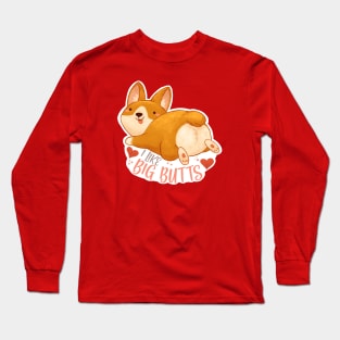 Corgi Butt 1 Long Sleeve T-Shirt